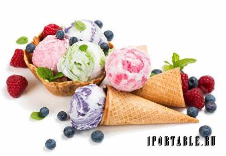 Картинки png - Мороженое крем-брюле