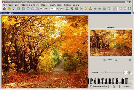FastStone Image Viewer 6.4 Corporate Portable (PortableAppZ) - Многофункциональный браузер изображений, конвертер и редактор