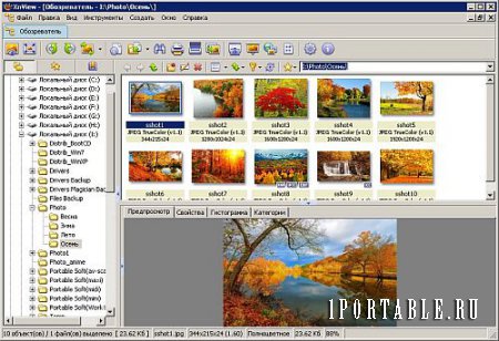 XnView 2.42 Extended Portable by PortableAppZ - продвинутый графический редактор, медиа-браузер и конвертер