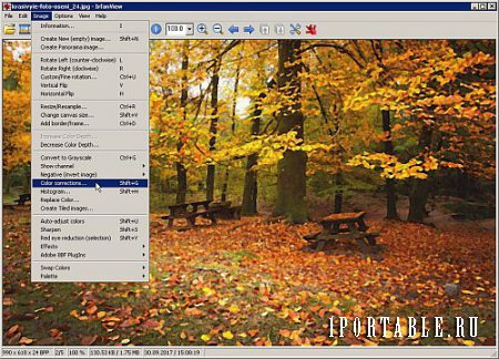 IrfanView 4.50 En Portable by Baltagy - графический редактор для обработки изображений