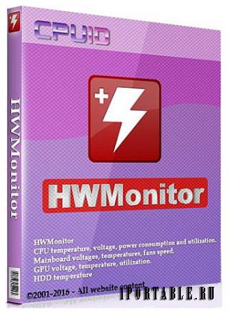 HWMonitor 1.33 En Portable - отображение и мониторинг параметров ключевых компонентов компьютера