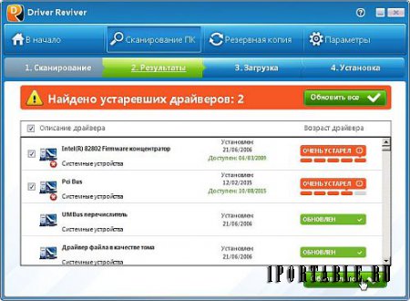 Driver Reviver 5.23.0.18 Rus Portable by elchupakabra - обновление драйверов устройств