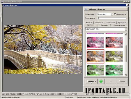 Домашняя Фотостудия 11.0 Portable (PortableApps) - Професcиональное редактирование фото/изображений