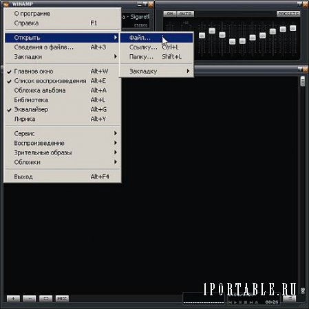 Winamp Pro 5.6.6.3516 Repack Portable by elchupakabra - расширенный мультимедийный проигрыватель