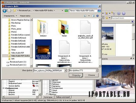 XnViewMP 0.90 Portable by PortableAppZ - продвинутый медиа-браузер, просмотрщик изображений, конвертор и каталогизатор, проигрыватель медиа