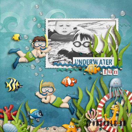 Scrap - Beach Kids: Underwater