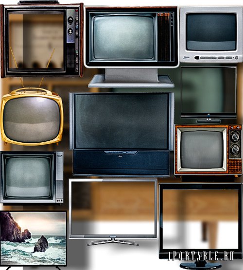Png Клип-арты - Телевизоры разных моделей