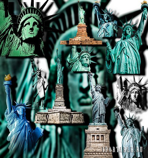 Клип-арты картинки - Статуи свободы