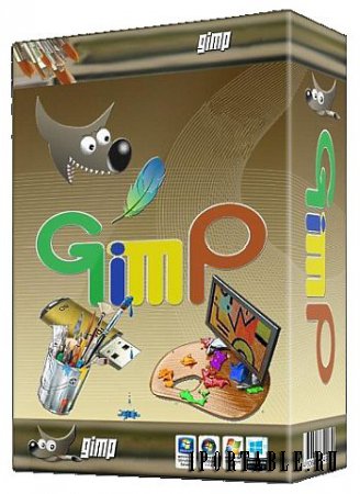 GIMP 2.10.2 Portable + Book by PortableAppZ - графический редактор для цифровых художников