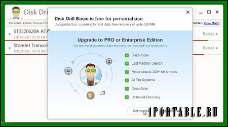 Disk Drill 2.0.0.334 Pro En Portable by PortableAppC - восстановление удаленных данных