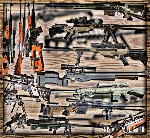 Png клипарты - Снайперские винтовки