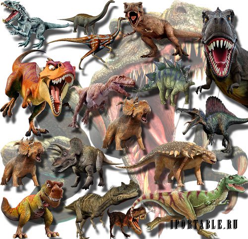Png клип-арты - Динозавры