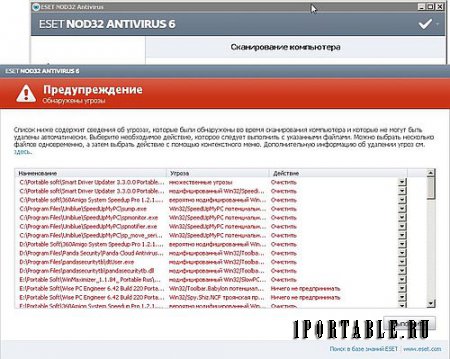 ESET NOD32 Antivirus 6.0.316.3 DC2.05.2014 Portable - Портативный антивирусный пакет 
