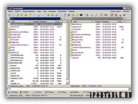 EF Commander 10.00 ML/Rus Portable + KeyMaker - Многофункциональный файловый менеджер