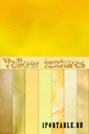 Коллекция желтых фонов