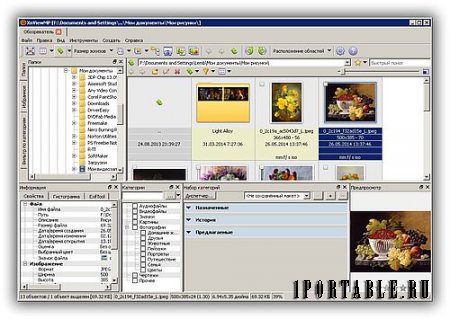 XnView MP 0.69 Portable (x86/x64) - продвинутый медиа-браузер, просмотрщик изображений, конвертор и каталогизатор