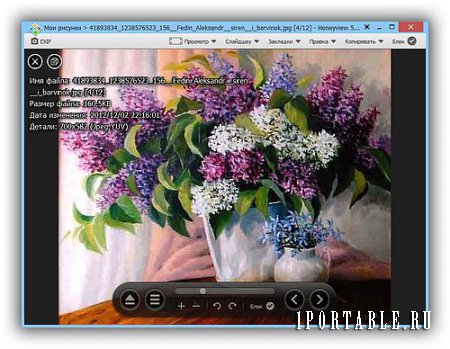 HoneyView 5.0.7.4206 ML Portable - Ультрабыстрый просмотрщик изображений