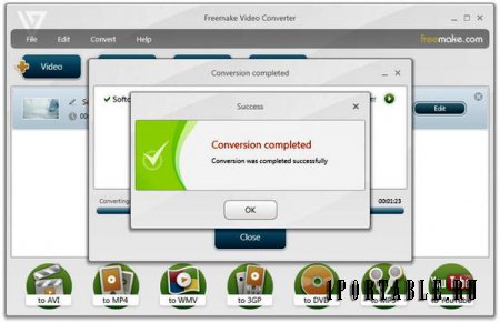 Freemake Video Converter 4.1.7.0 Rus Portable - конвертер видео