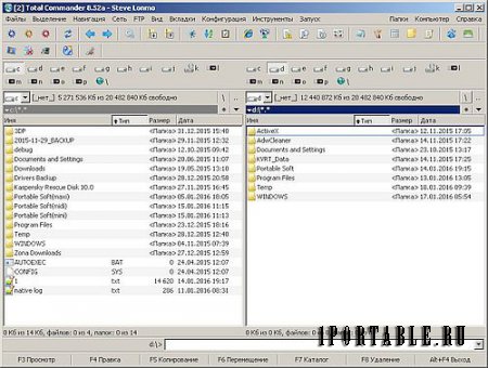 Total Commander 8.52a PowerPack 2016.1 Portable (x86/x64) by SamLab - файловый менеджер + самые необходимые программы для работы и обслуживания компью