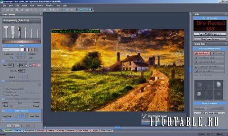 Dynamic Auto-Painter Pro 5.0.3 En Portable x86 by SPEED.net - преобразование цифровых изображений в произведения искусства 