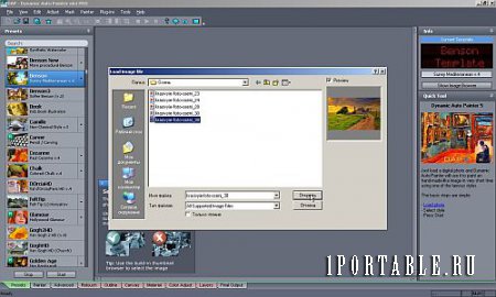 Dynamic Auto-Painter Pro 5.0.3 En Portable x86 by SPEED.net - преобразование цифровых изображений в произведения искусства 