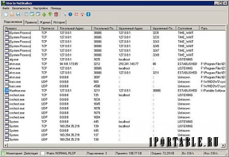 SterJo NetStalker 1.3 Portable - защита личных данных от современных кибер угроз