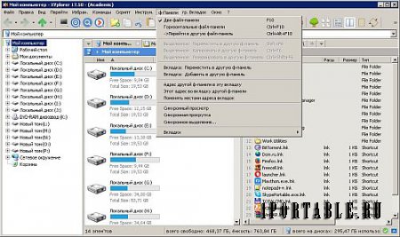 XYplorer 17.50.0000 (Academic) Portable (PortableAppZ) - настраиваемый файловый менеджер