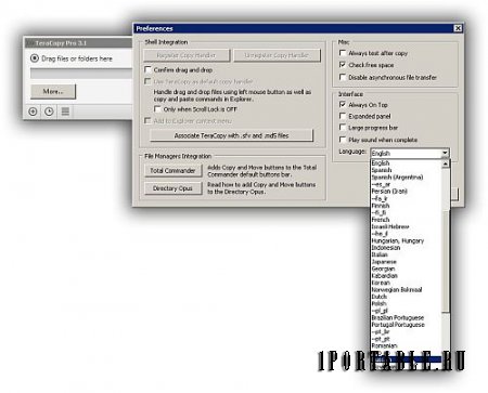 TeraCopy Pro 3.1 Portable by PortableAppZ -  ускоренное перемещение/копирование файлов, папок