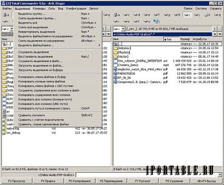 Total Commander 9.0а Final x86+x64 MAX-Pack-Lite Portable - расширенный файловый менеджер