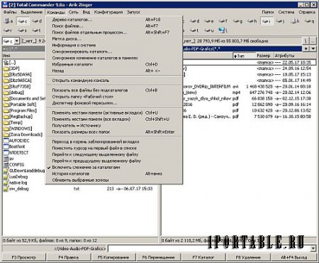 Total Commander 9.0а Final x86+x64 MAX-Pack-Lite Portable - расширенный файловый менеджер