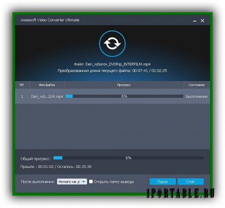 Aiseesoft Video Converter Ultimate 9.2.32 Rus Portable by PortableAppC – медиа/DVD конвертер + видео редактор + видеоплеер